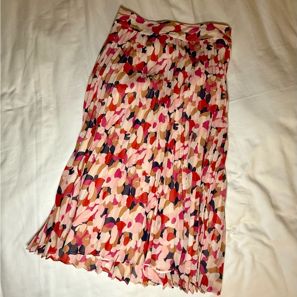 Sézane Pleated Dino Skirt